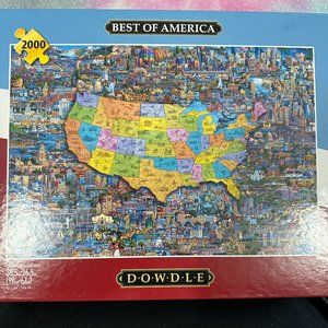 Buffalo Games Best of America 2000 Piece Jigsaw Puzzle
